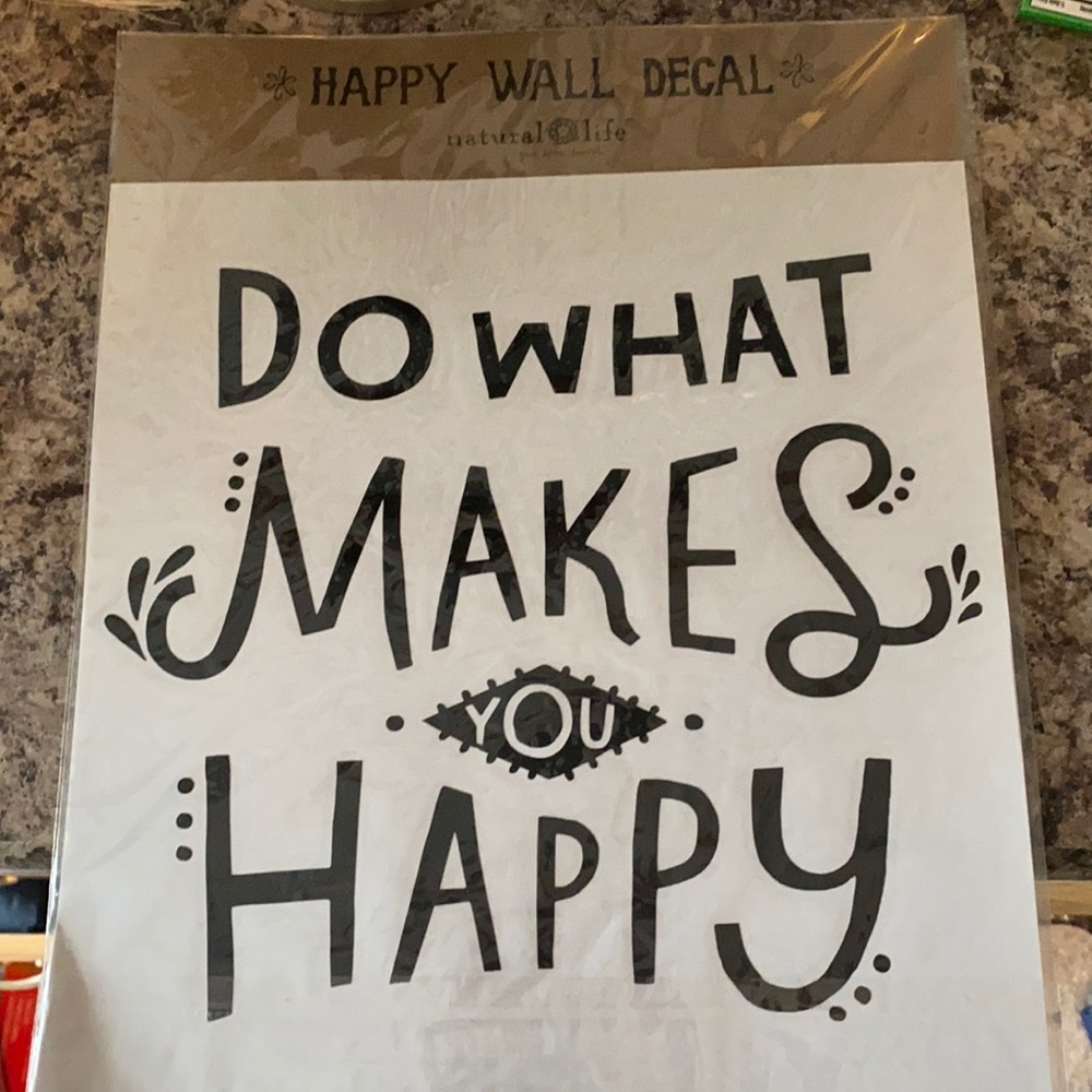 Natural Life - Wall Decal.